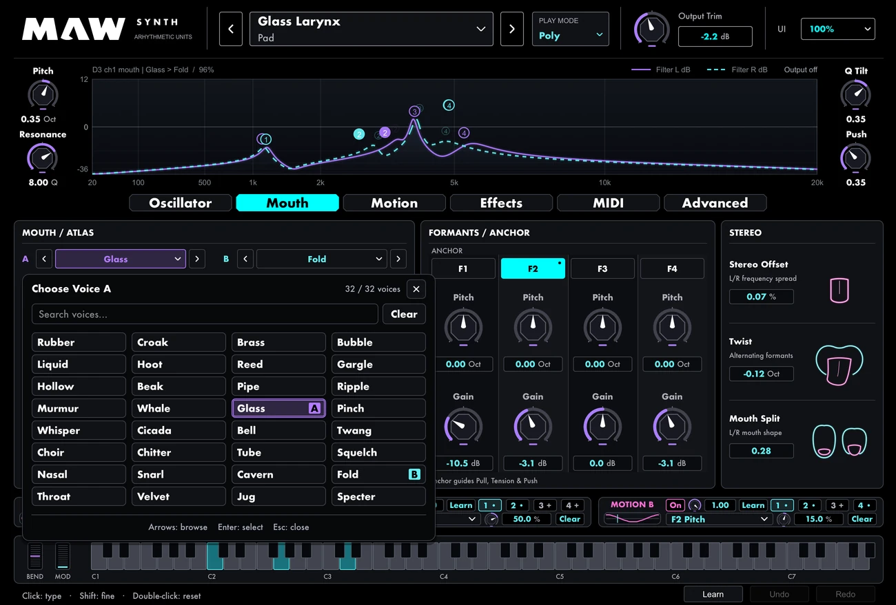 Maw Atlas voice browser over the Mouth interface
